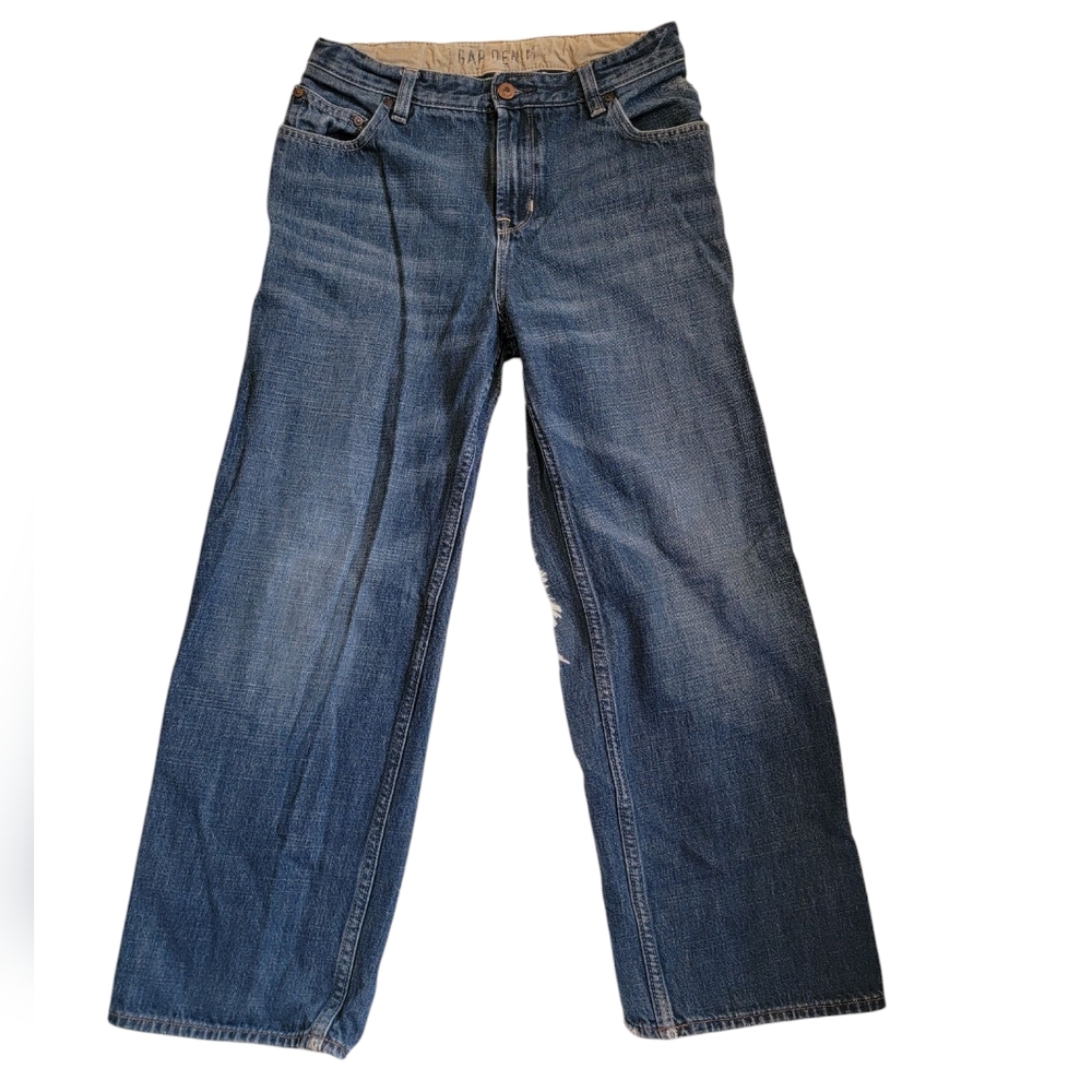 GAP Denim Kids Husky Jeans Sz 14 Loose Fit